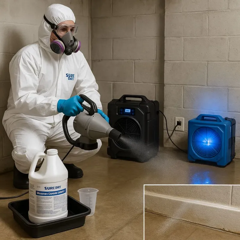 Sanitization and Odor Removal process in Amherst County, VA
