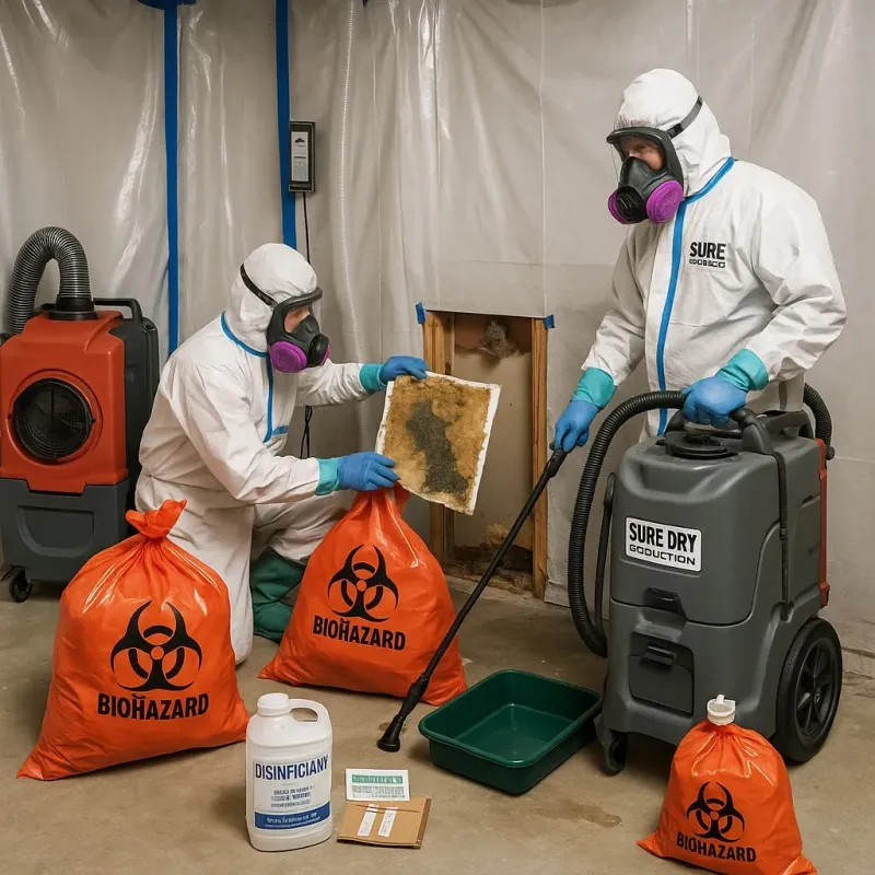 Contaminated Water Handling Protocols process in Amherst County, VA