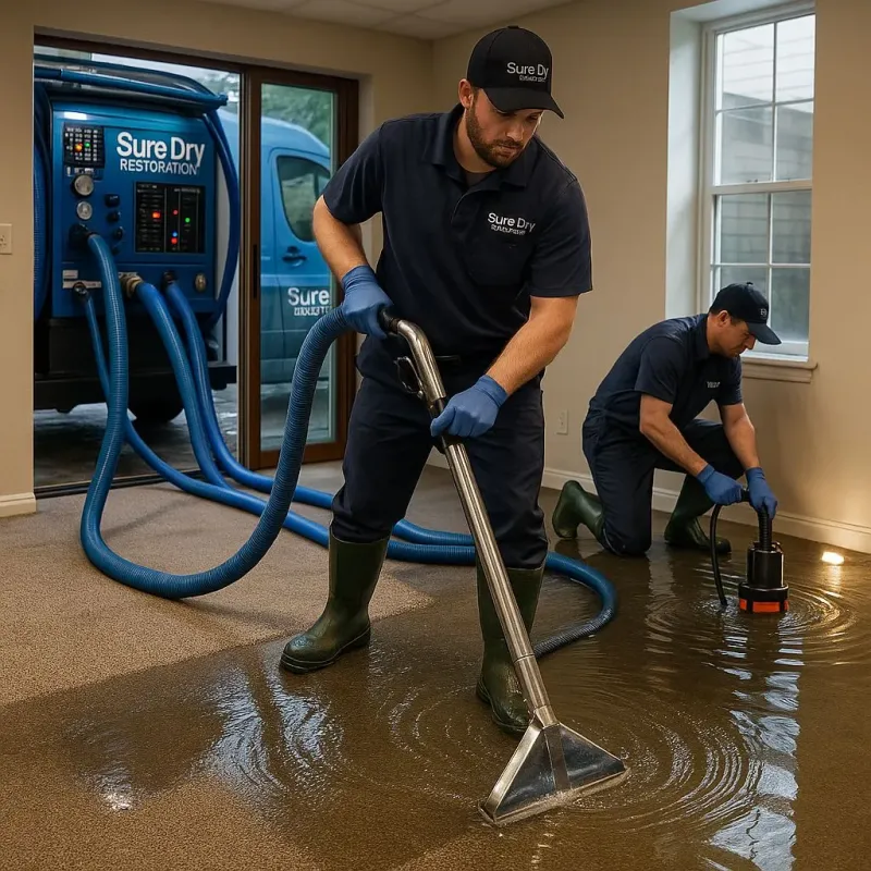 Water Extraction and Removal process in Amherst County, VA